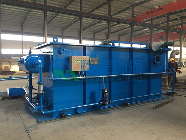 平流式氣浮機車間制作現(xiàn)場