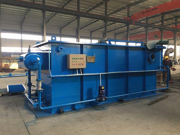 平流式氣浮機(jī)車間制作現(xiàn)場