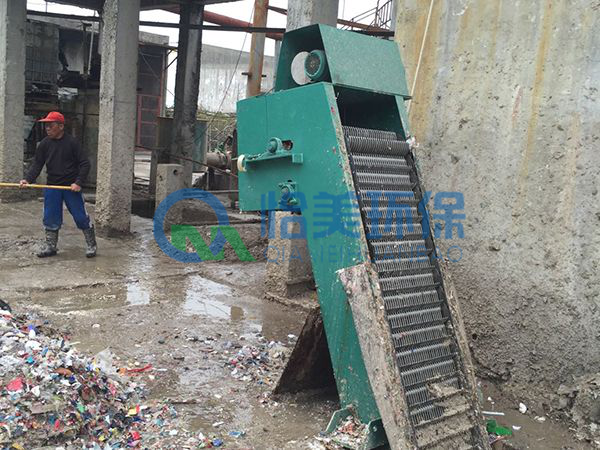 江蘇國(guó)圣紙業(yè)有限公司機(jī)械格柵使用現(xiàn)場(chǎng)