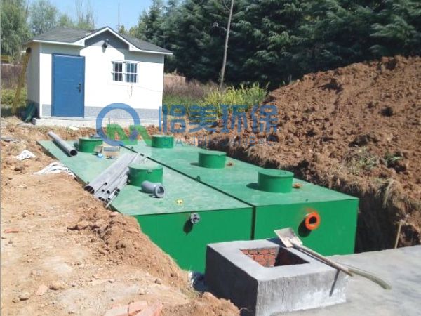 美麗鄉(xiāng)村污水使用現(xiàn)場(chǎng)