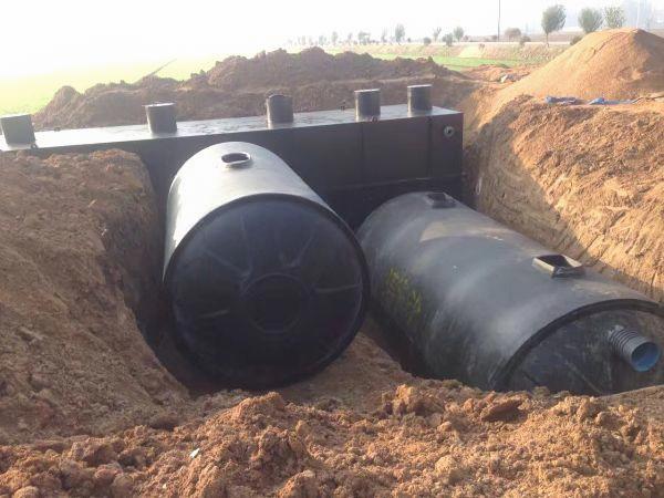 農(nóng)村污水安裝現(xiàn)場