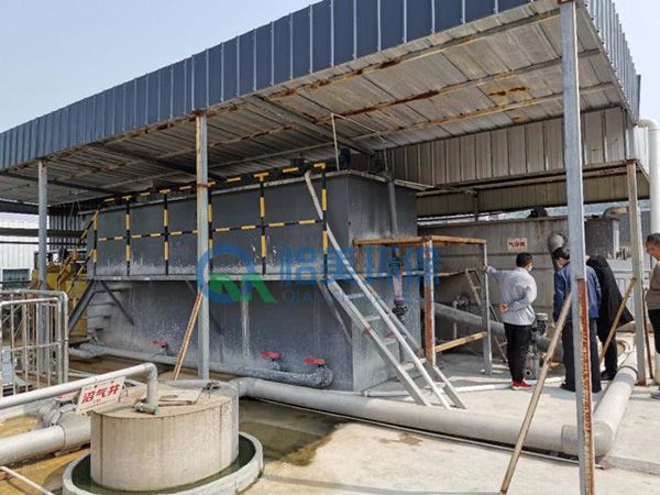 氣浮機使用現(xiàn)場