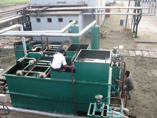 氣浮機(jī)安裝現(xiàn)場